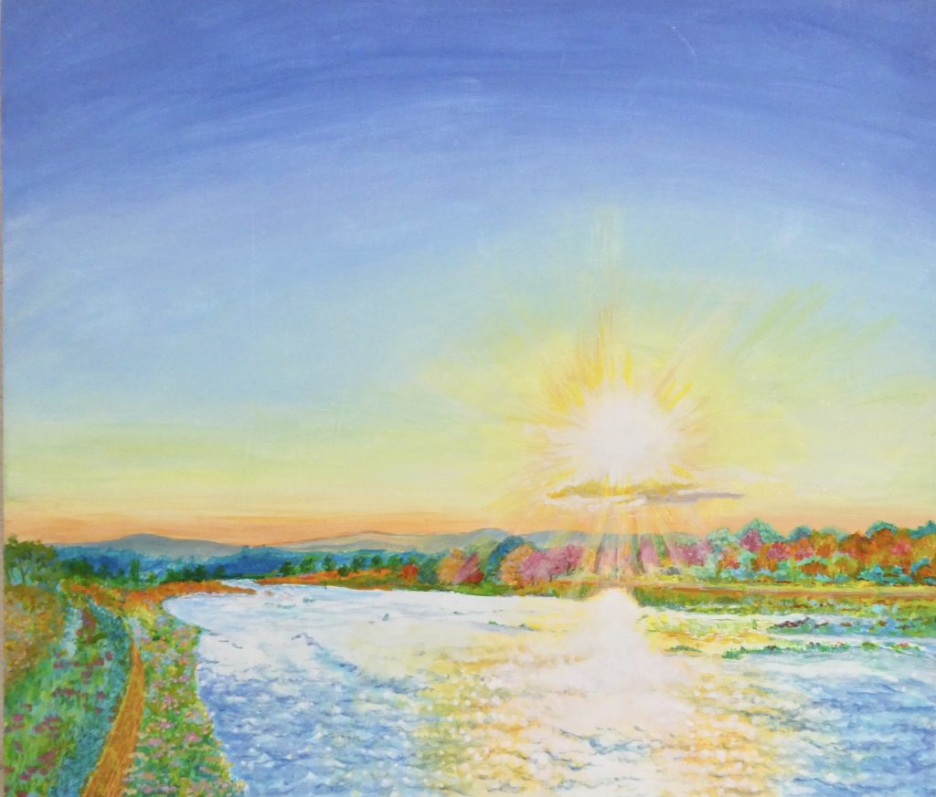 現代アートの風景画の販売