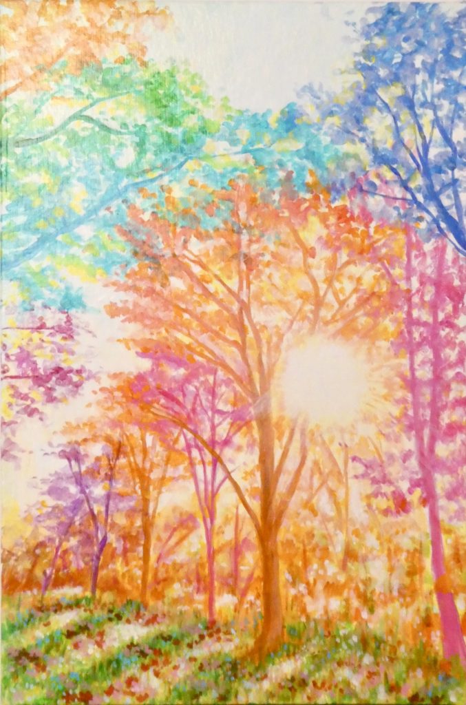 現代アートの風景画の販売