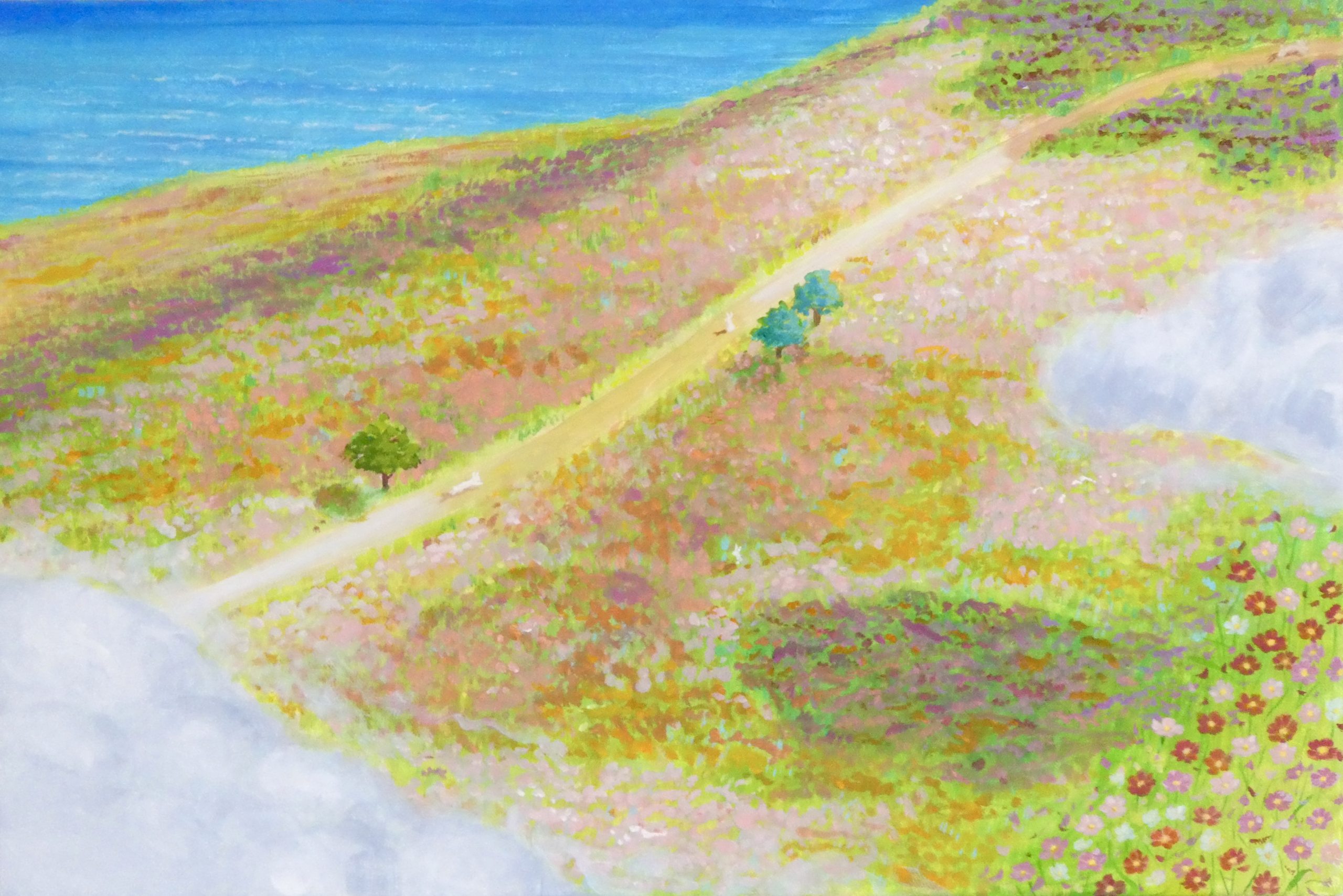 現代アートの風景画の販売